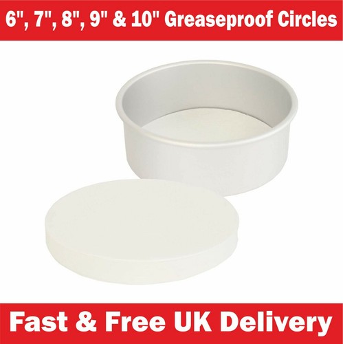 Greaseproof circles 7 - circles, 7"