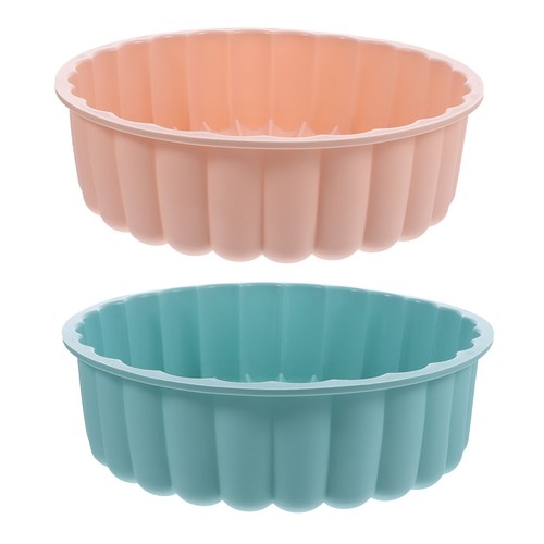 Reusable silicone cake pan - silicone, set