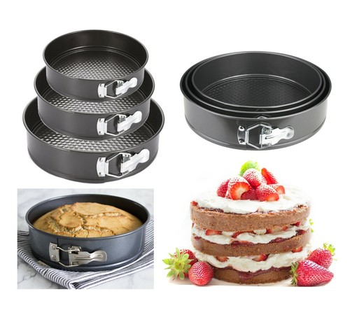 Round cake tins - cake,