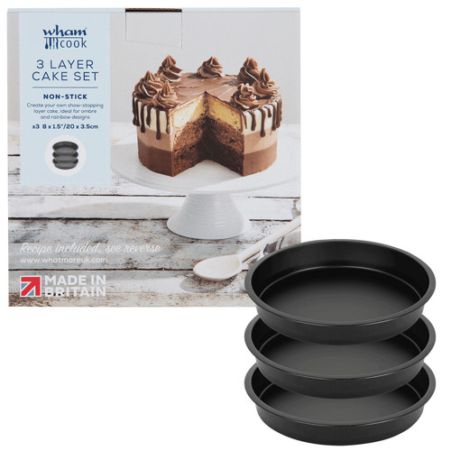 Layer cake tin set - 3,
