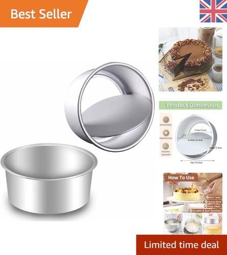 Inch cake baking tins set - set,