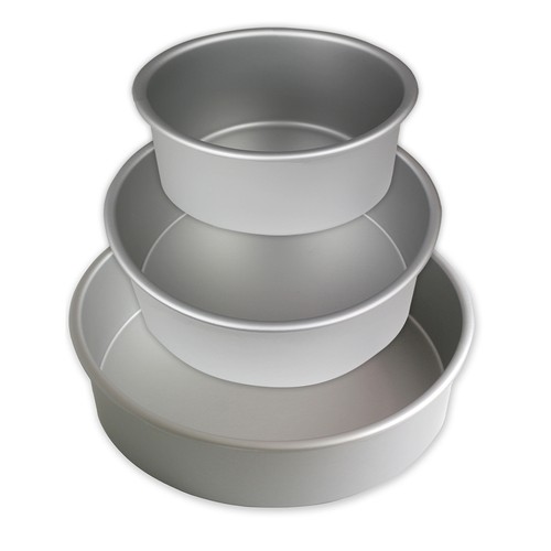 Cake tins round inch - inch, deep