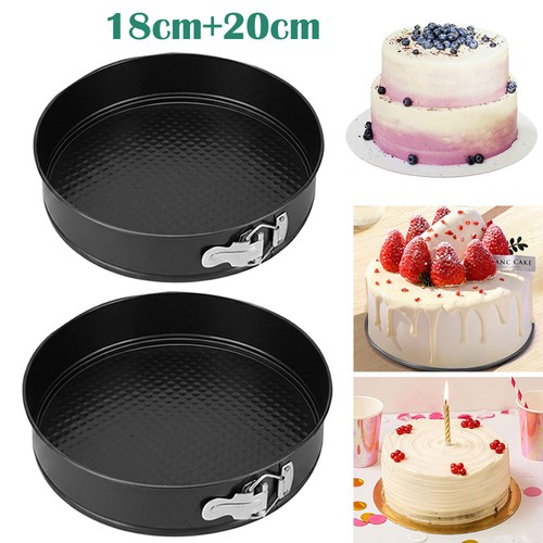 2pcs round cake tins set - round,