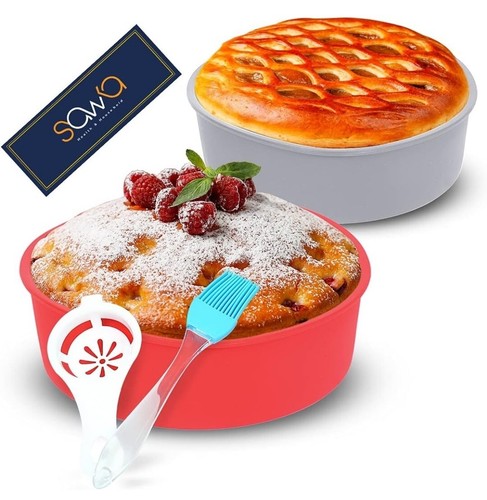Silicone cake tin round - tin,