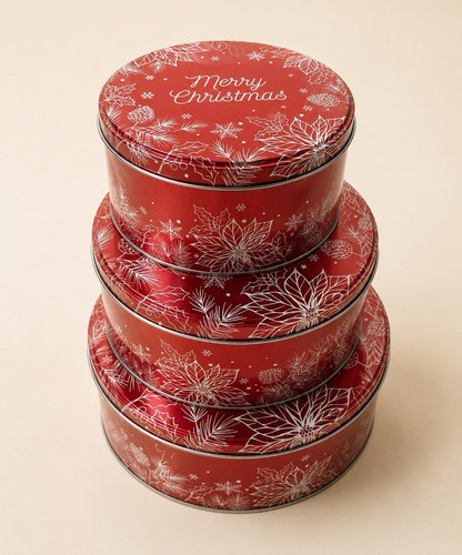 Merry christmas tier round - merry,
